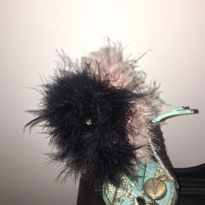 Free People fuzzy scrunchies